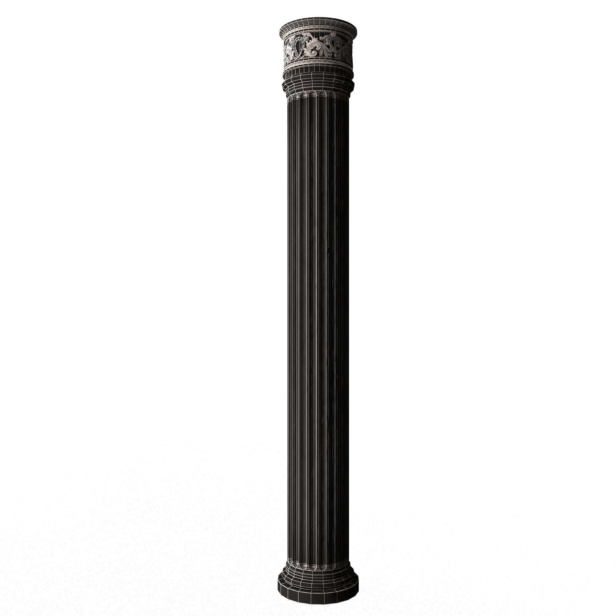 Collection of Columns 03 Low-poly 3D model_145