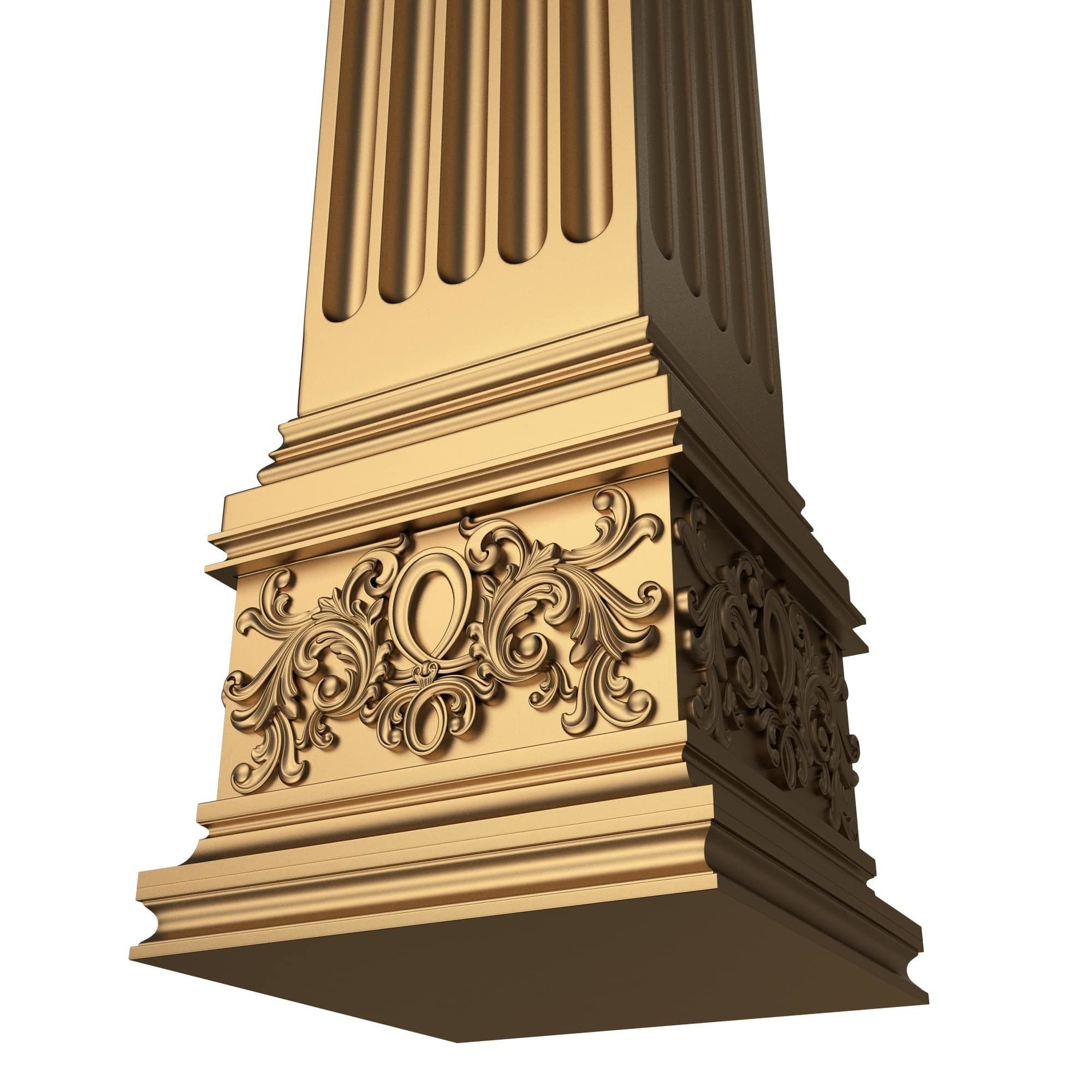 Collection of Columns 03 Low-poly 3D model_59