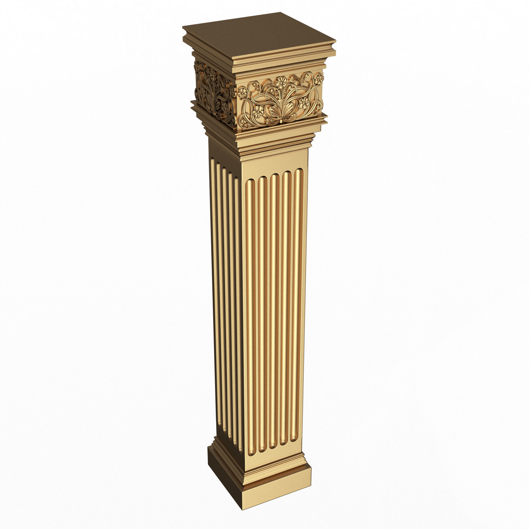 Collection of Columns 03 Low-poly 3D model_25