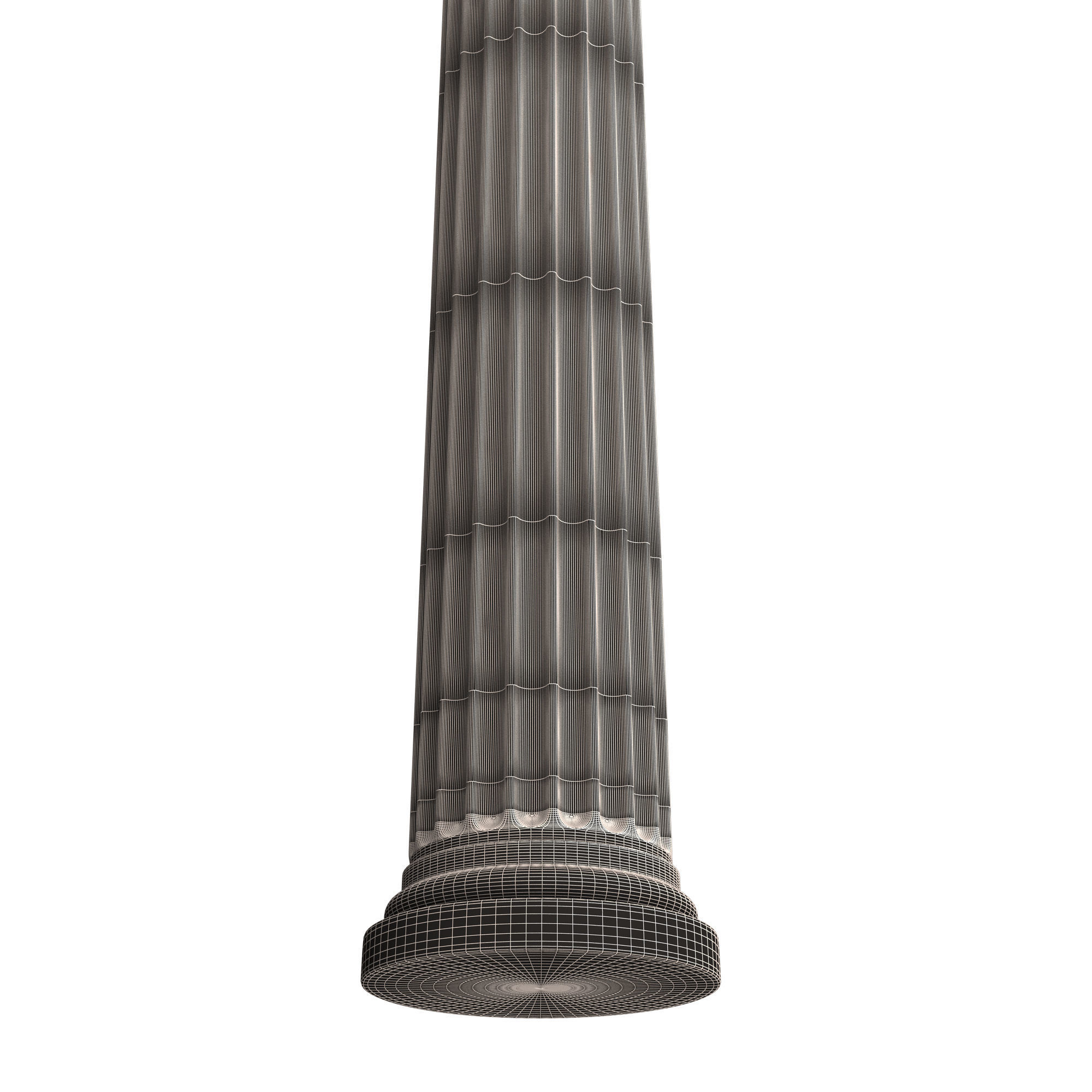 Collection of Columns 03 Low-poly 3D model_106