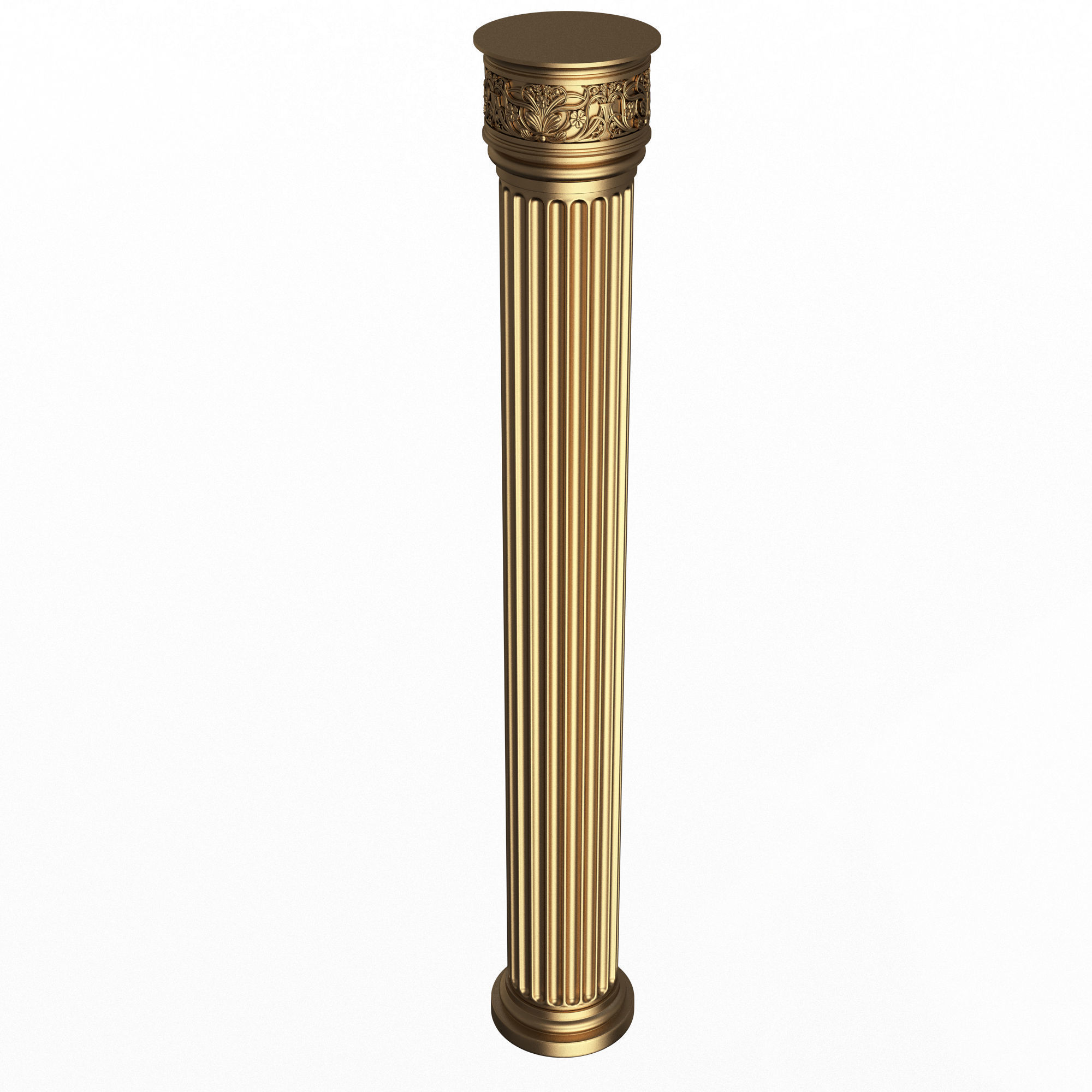 Collection of Columns 03 Low-poly 3D model_32