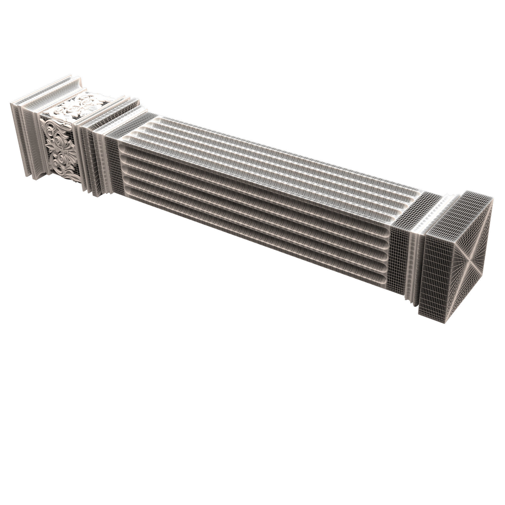 Collection of Columns 03 Low-poly 3D model_83