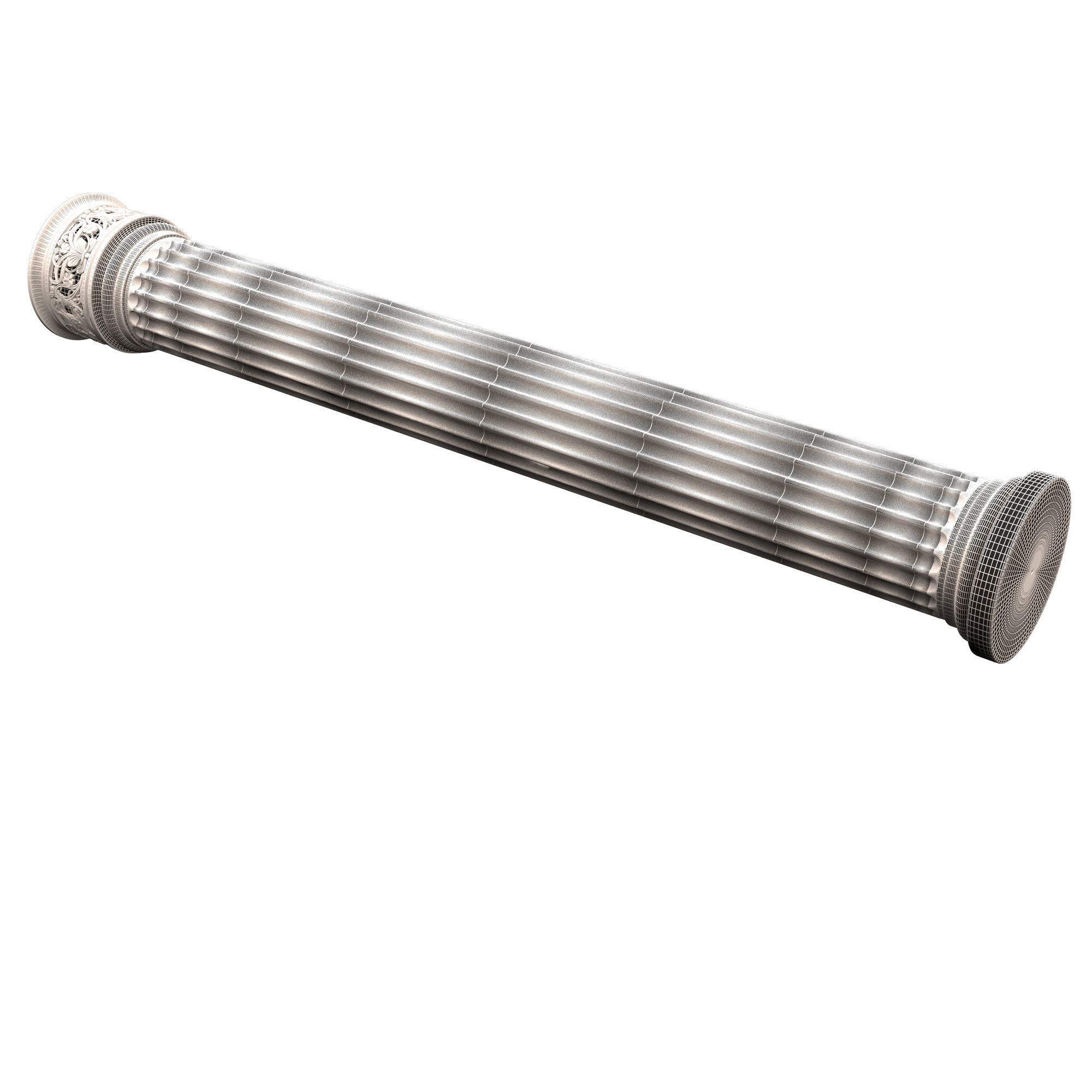 Collection of Columns 03 Low-poly 3D model_108