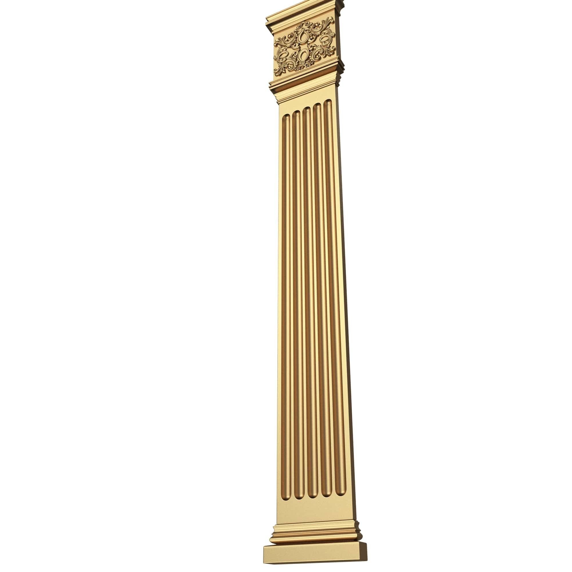Collection of Columns 03 Low-poly 3D model_41