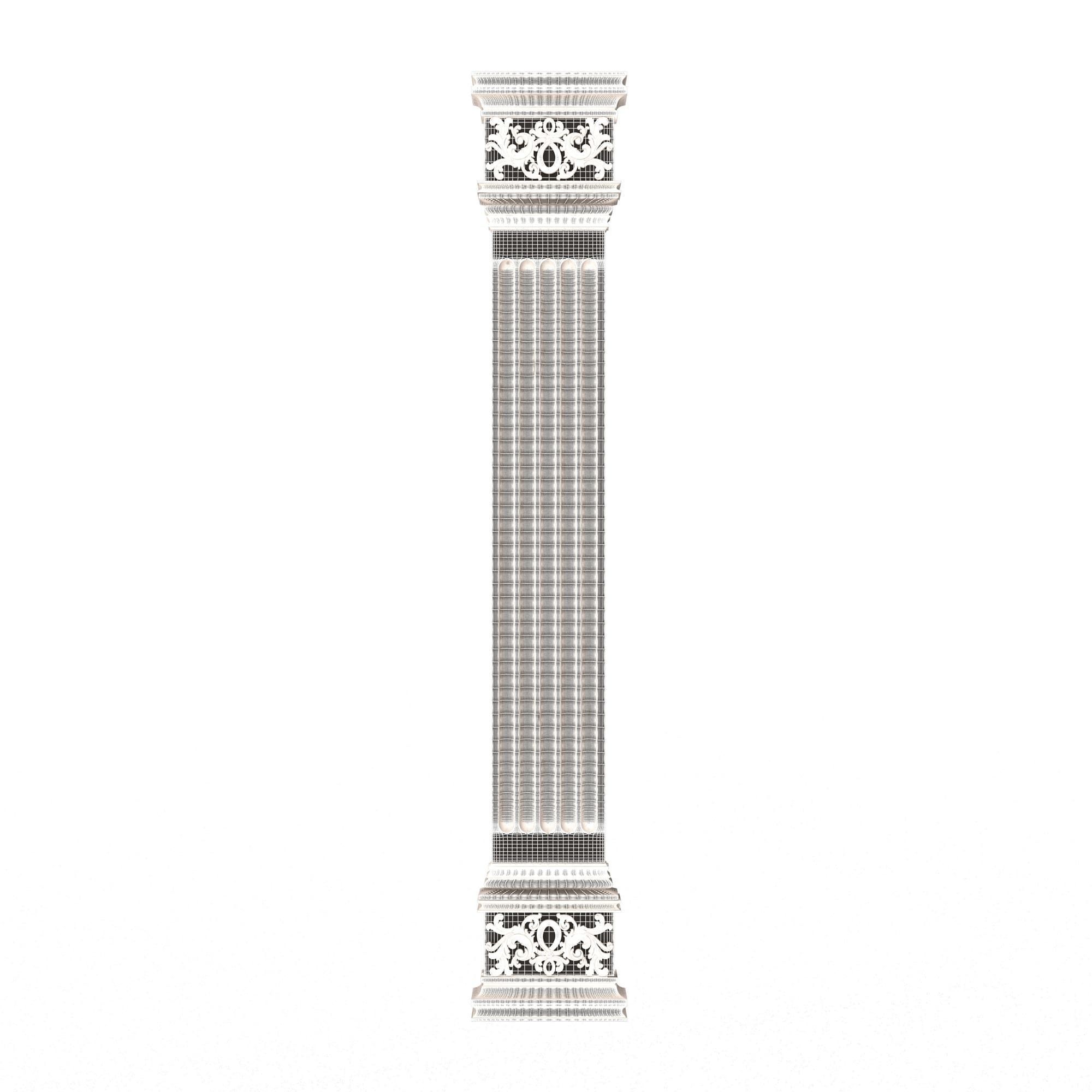 Collection of Columns 03 Low-poly 3D model_115