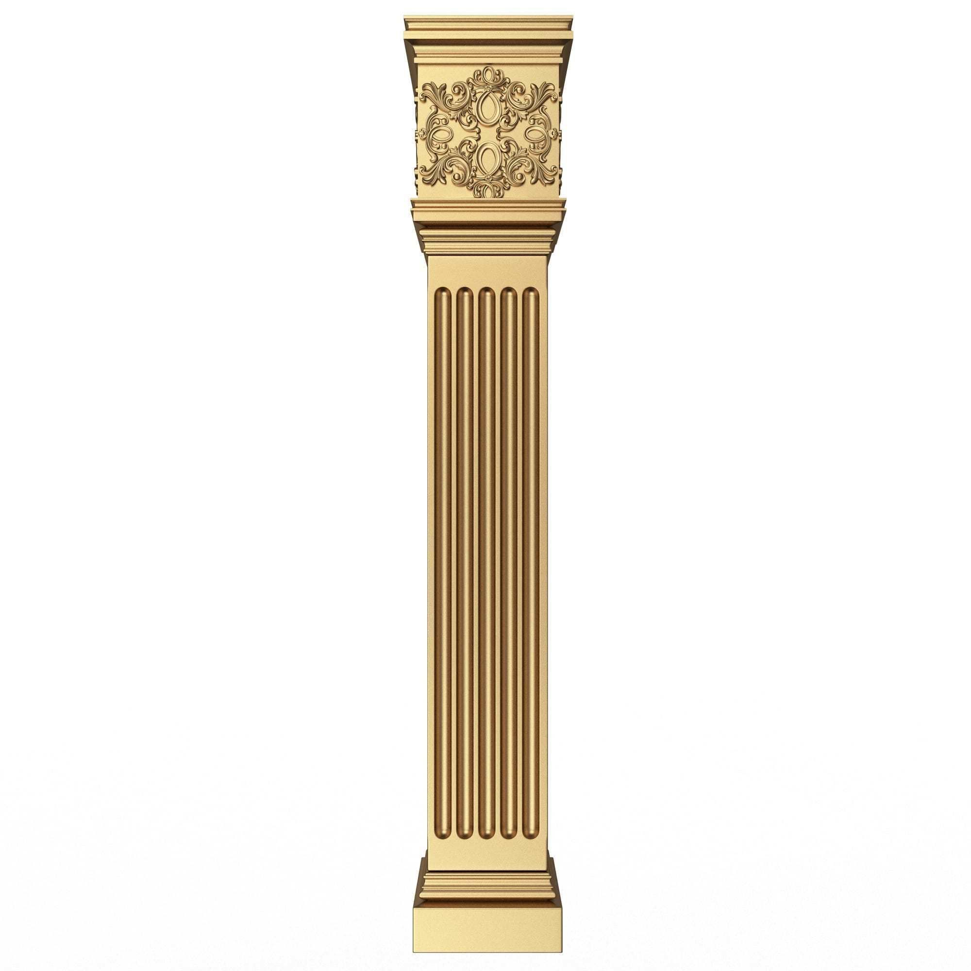 Collection of Columns 03 Low-poly 3D model_54