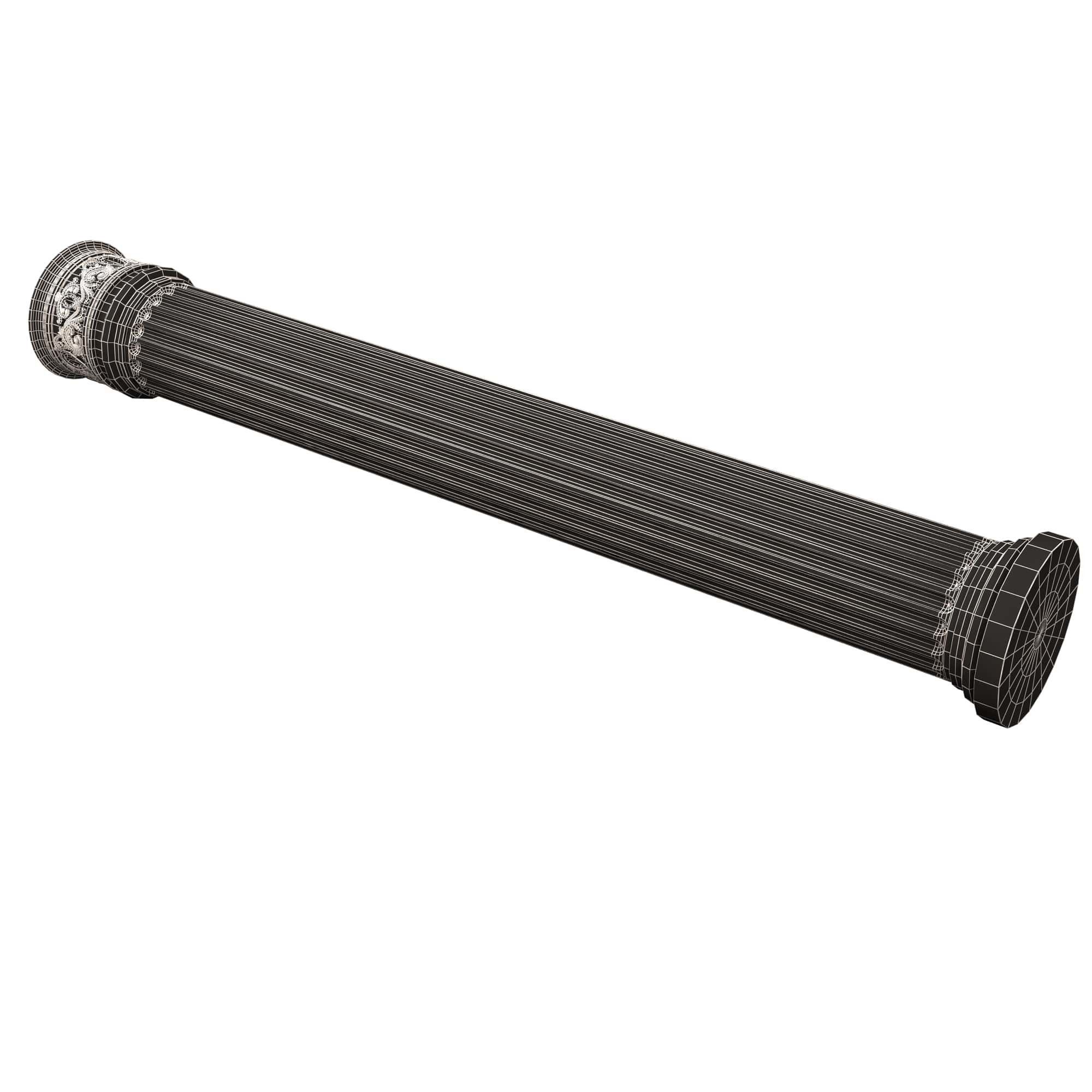 Collection of Columns 03 Low-poly 3D model_148