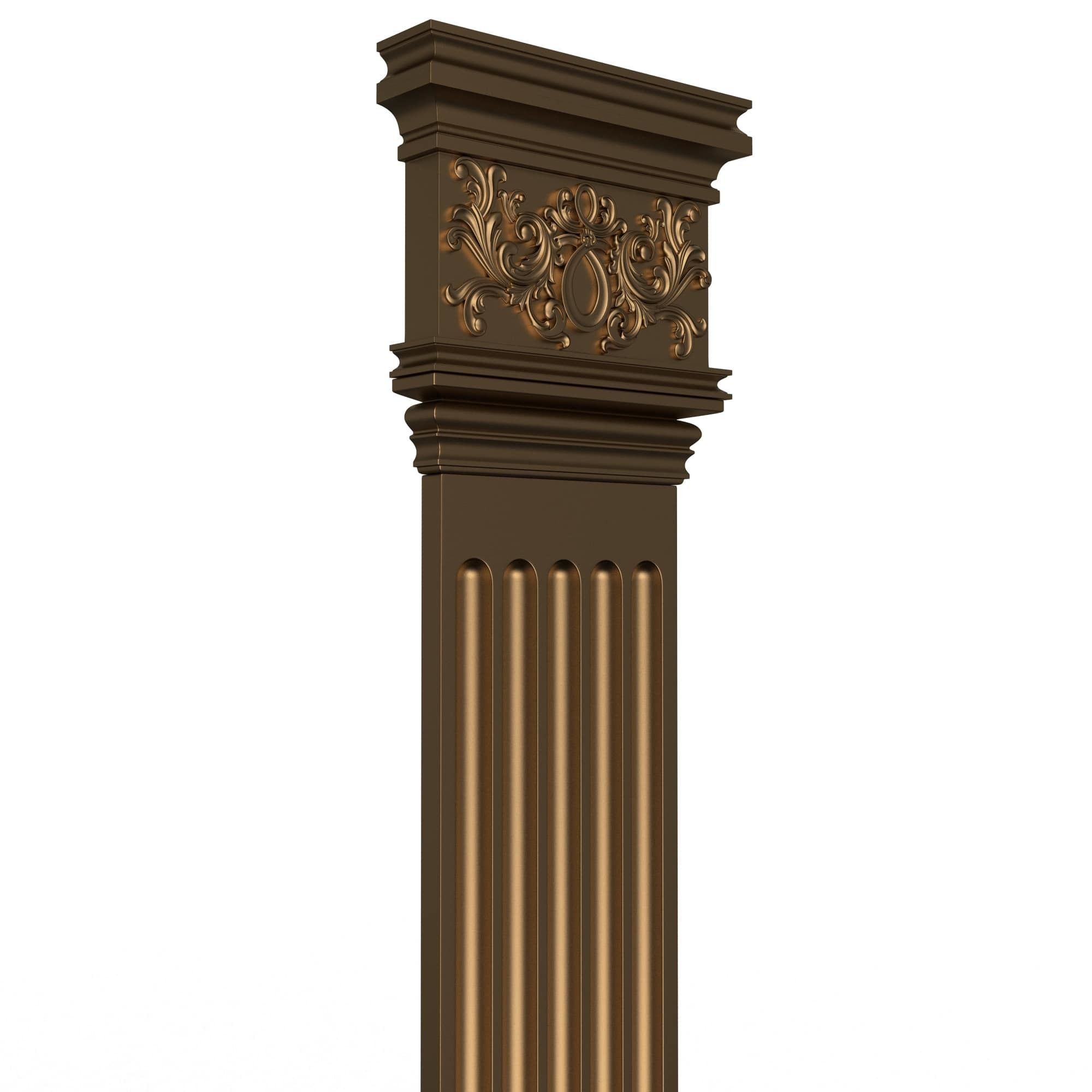 Collection of Columns 03 Low-poly 3D model_46