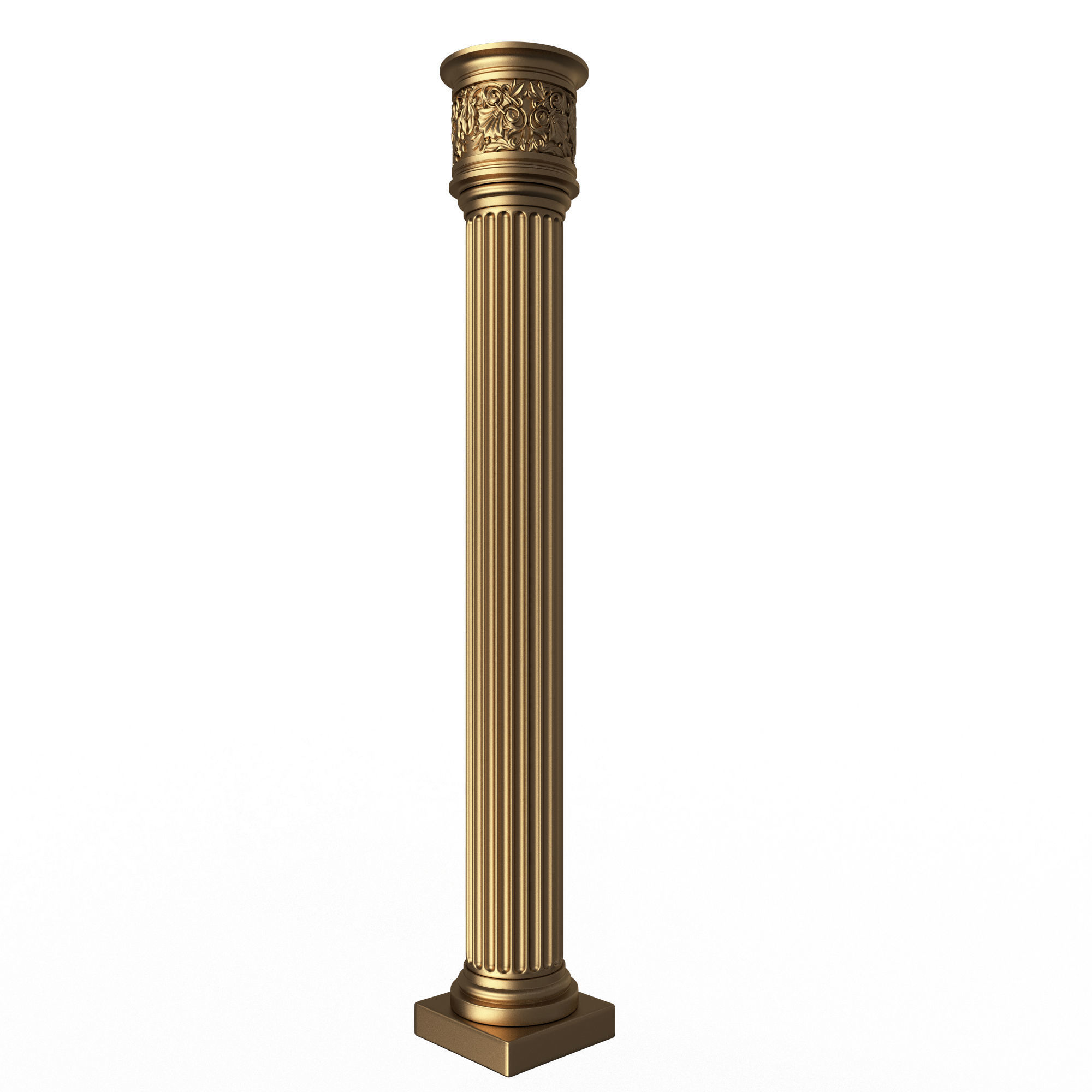 Collection of Columns 03 Low-poly 3D model_15