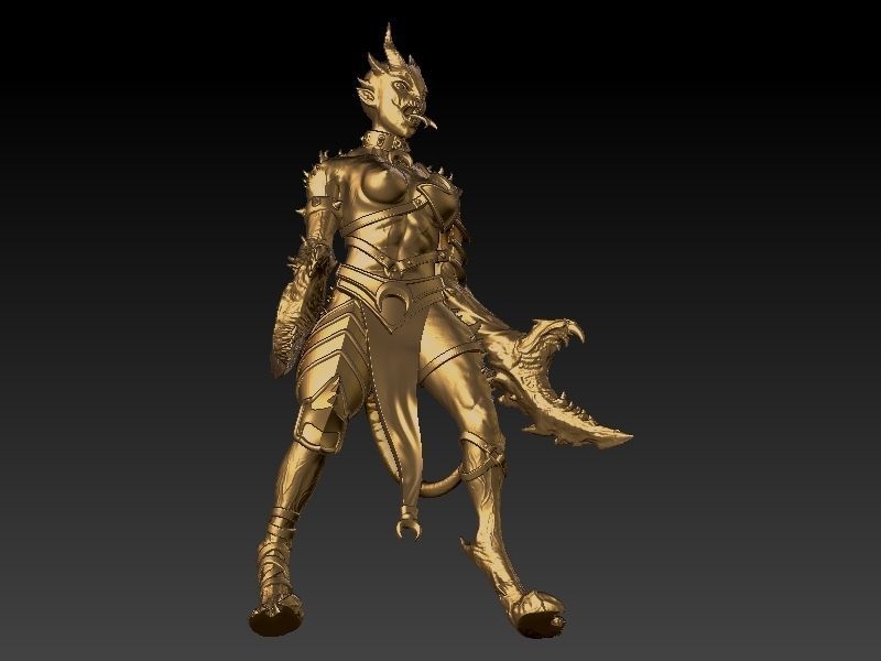 CRAB WARRIOR 6 3D print model_6