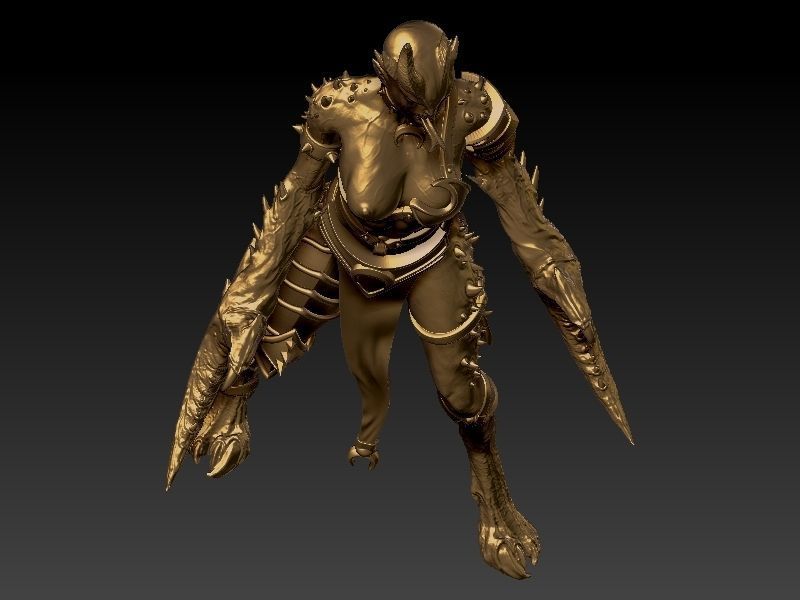 CRAB WARRIOR 6 3D print model_5