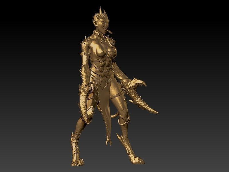 CRAB WARRIOR 6 3D print model_4