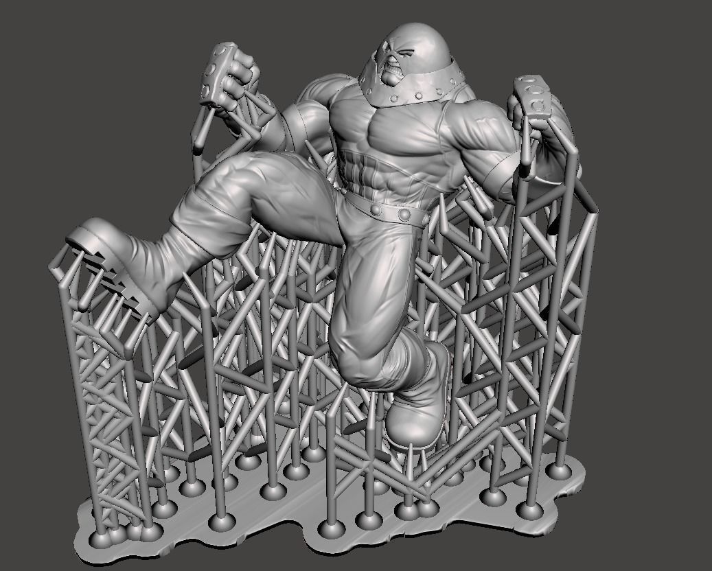 Juggernaut 3d model for 3d printing STL ready Marvels 3D print model_6