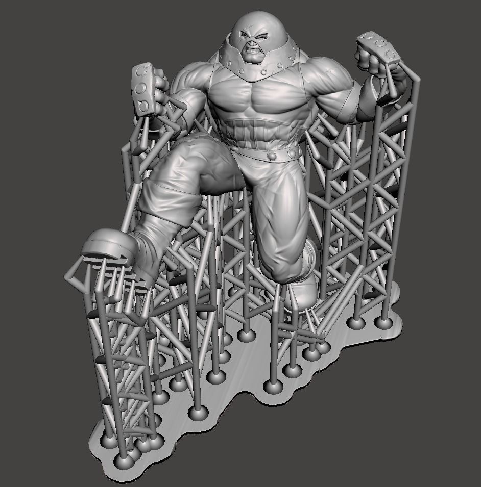 Juggernaut 3d model for 3d printing STL ready Marvels 3D print model_5