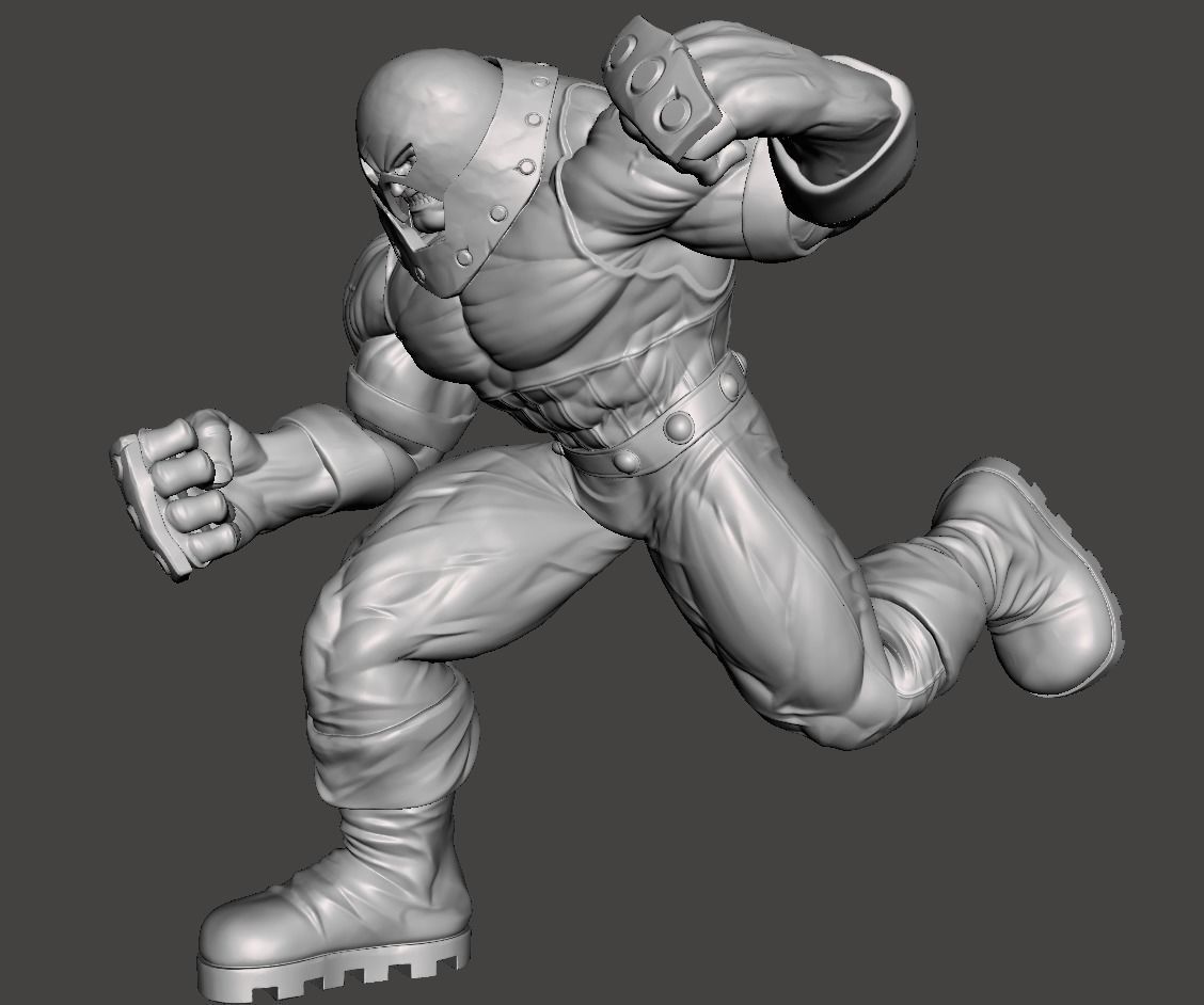 Juggernaut 3d model for 3d printing STL ready Marvels 3D print model_1