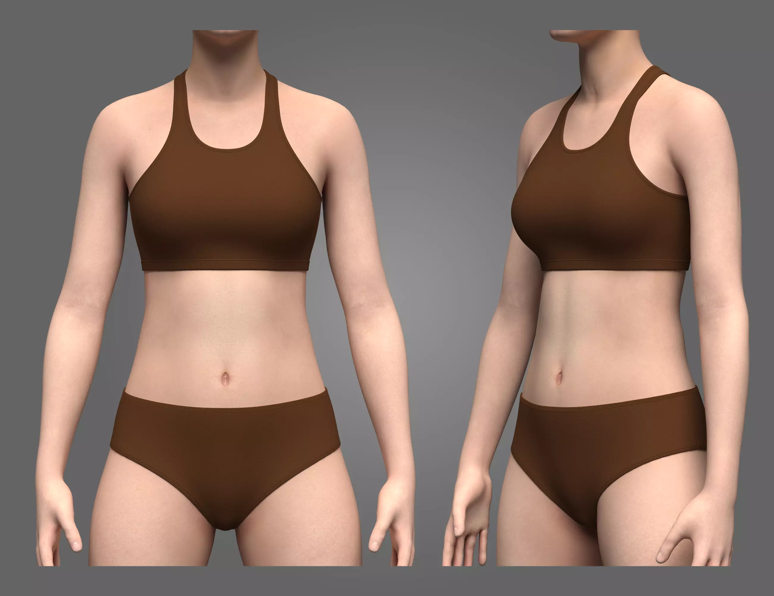 Bra Pantie 3D model
