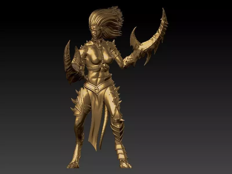 CRAB WARRIOR 9 3D print model