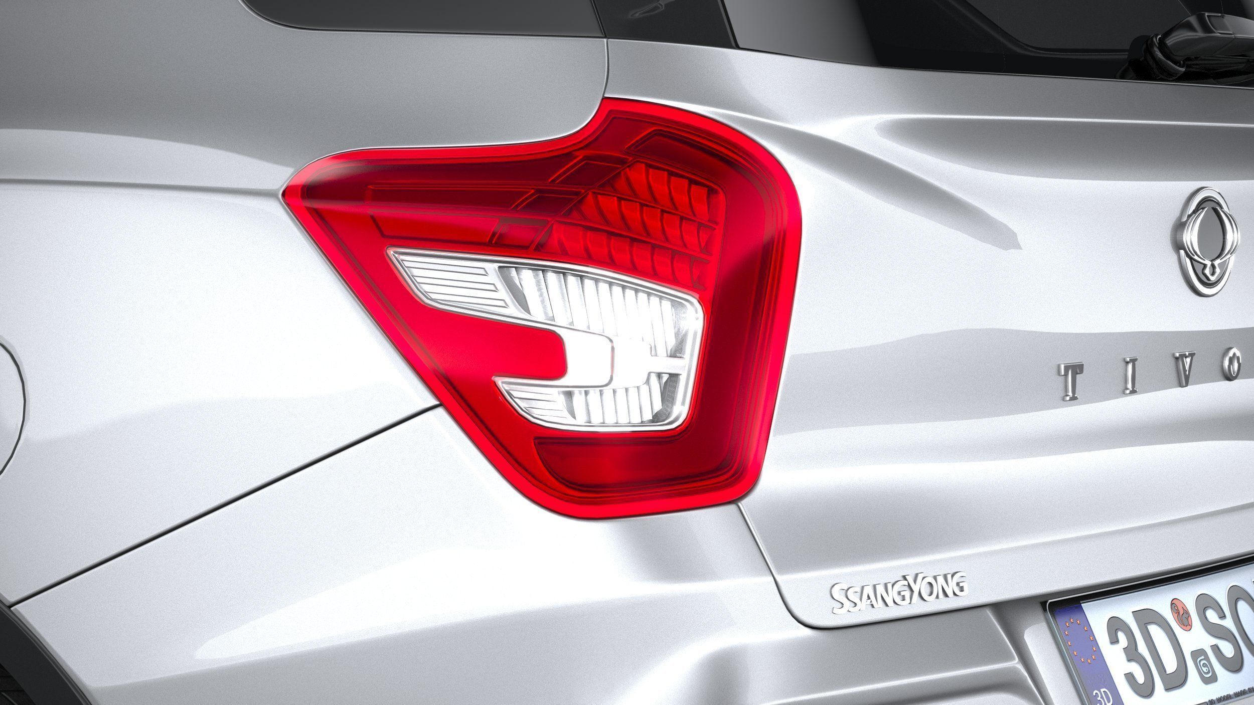 SsangYong Tivoli Grand 2024 3D model_15