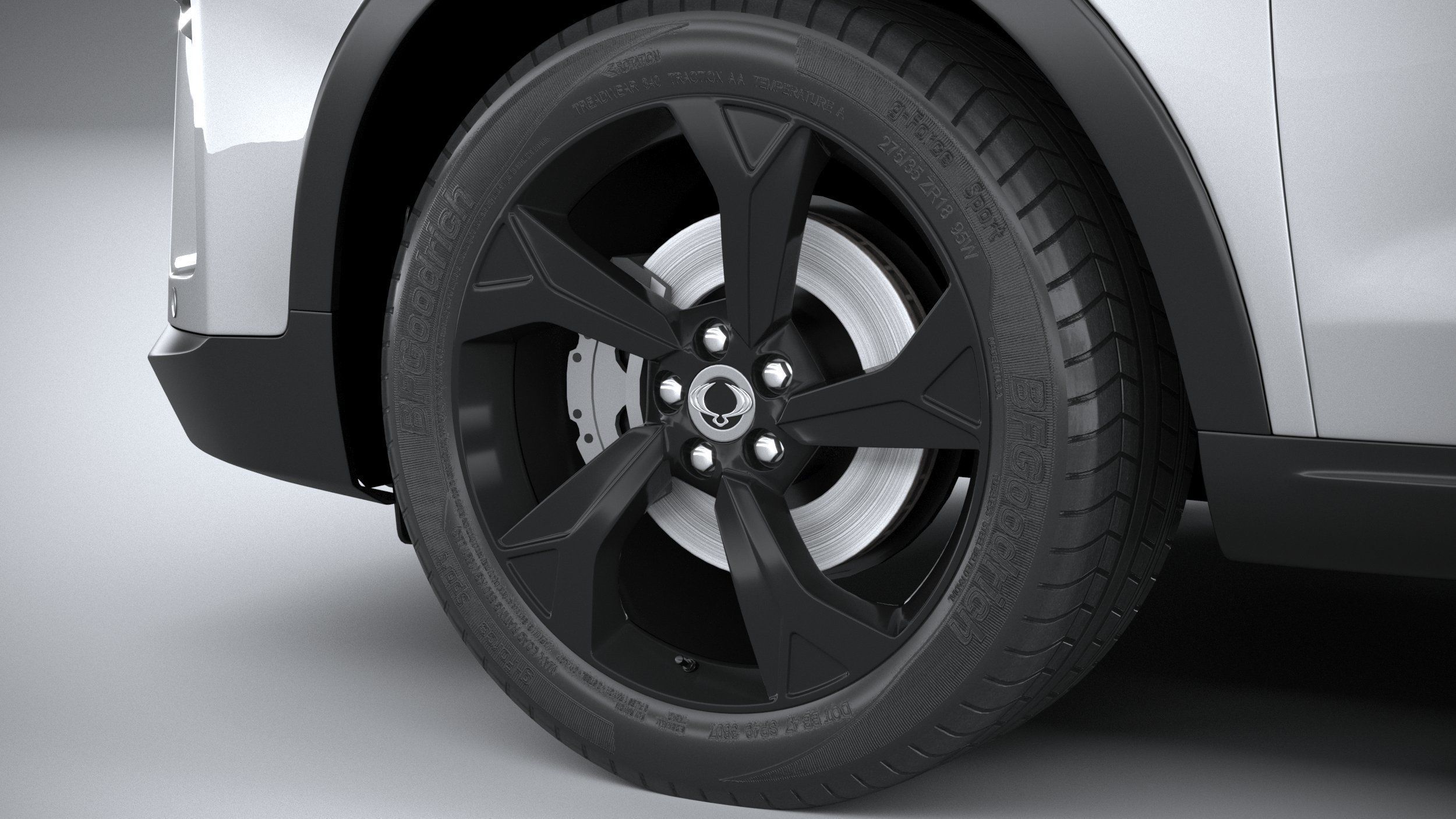 SsangYong Tivoli Grand 2024 3D model_16