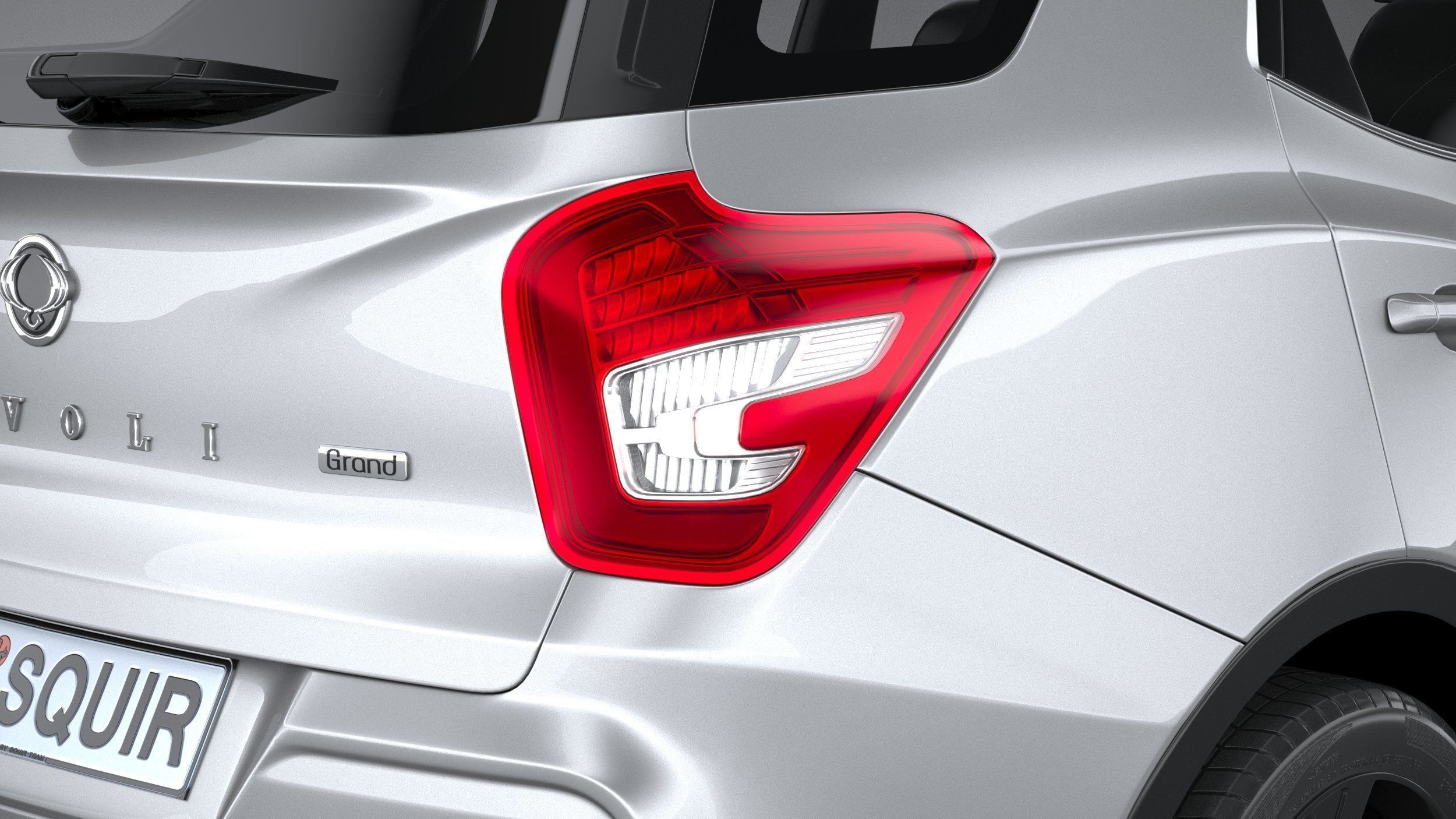 SsangYong Tivoli Grand 2024 3D model_18