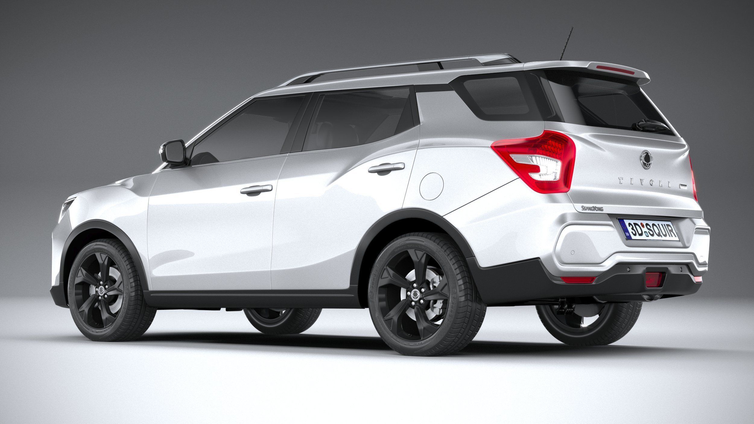 SsangYong Tivoli Grand 2024 3D model_5