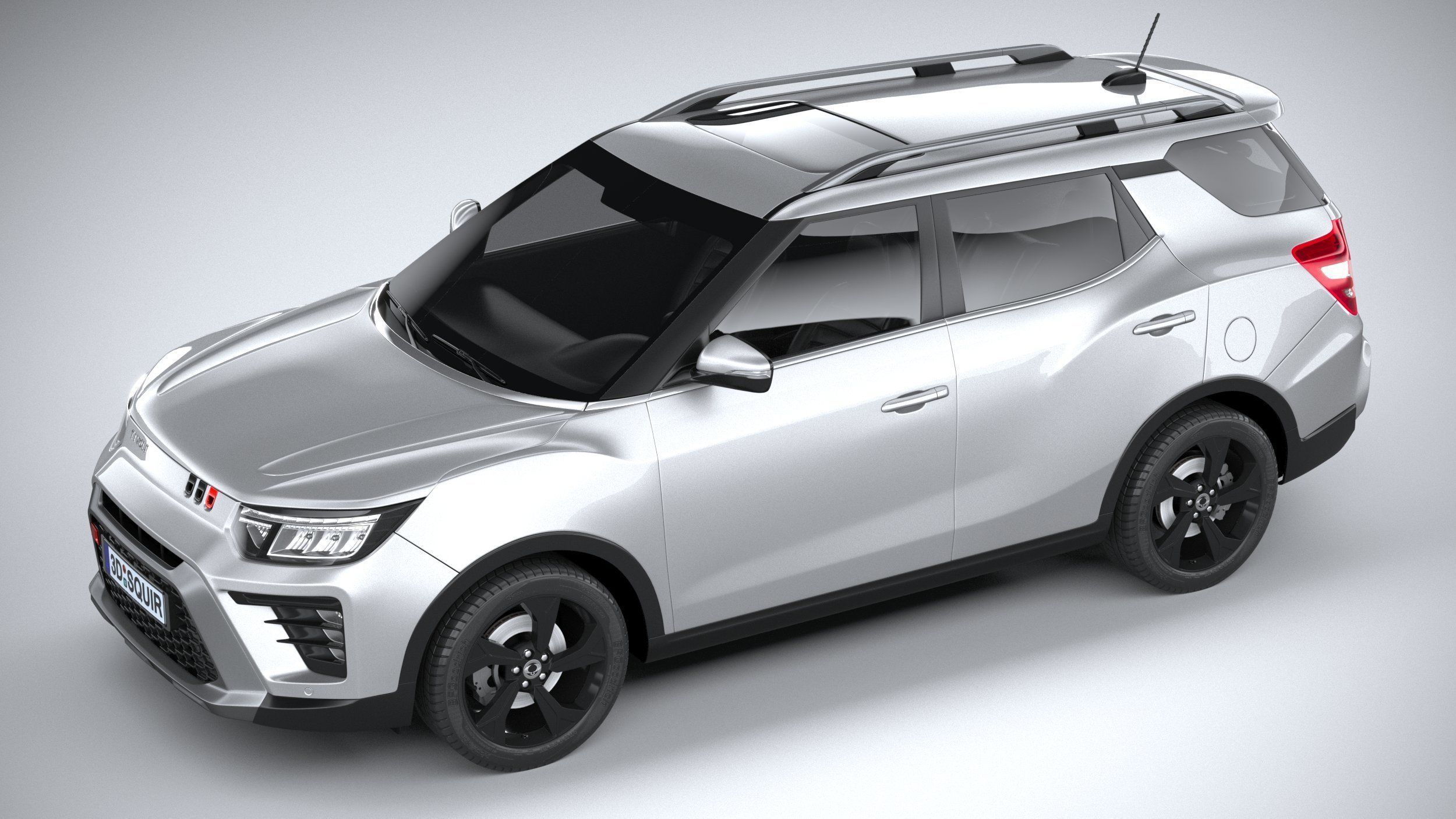 SsangYong Tivoli Grand 2024 3D model_7