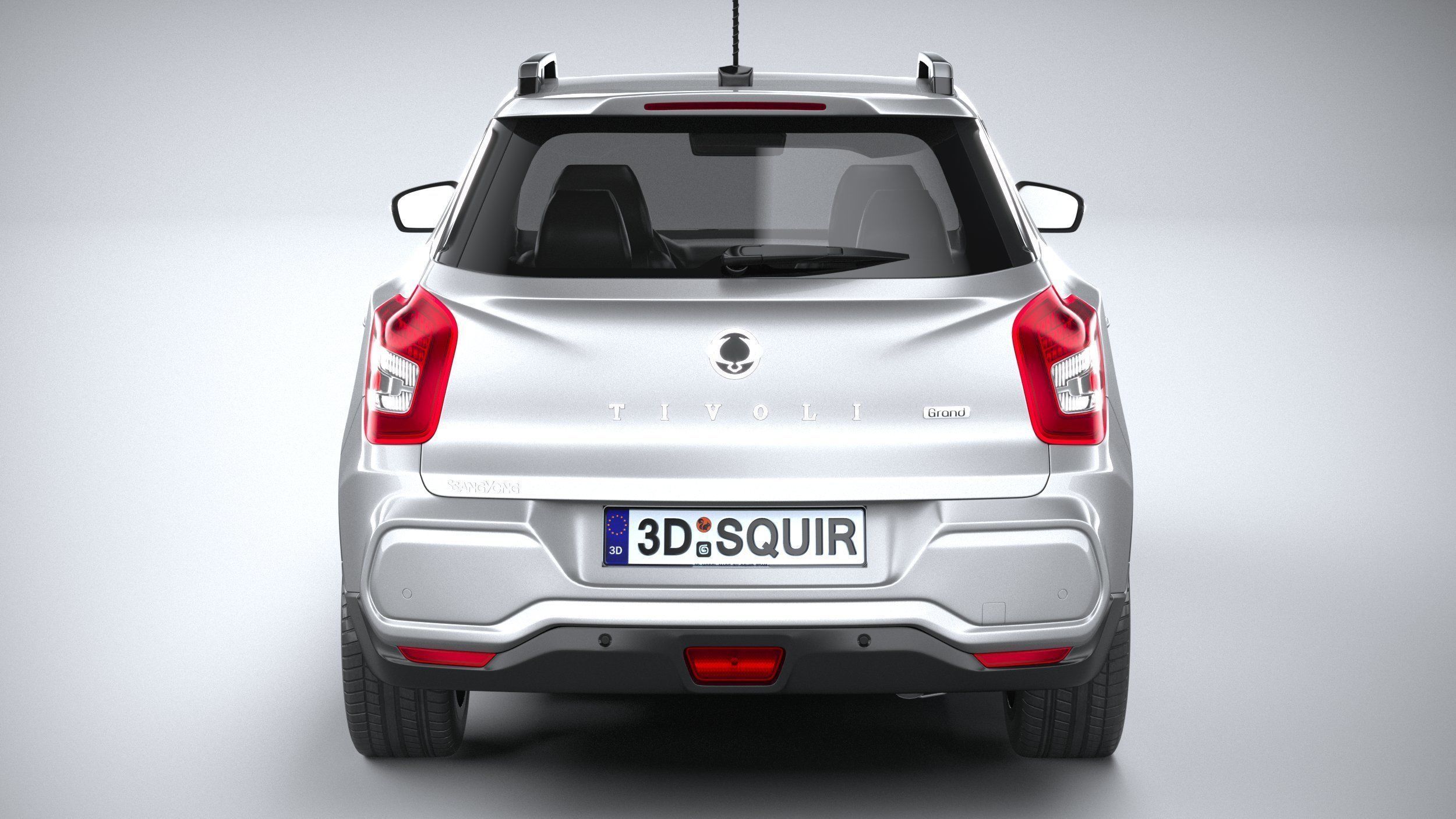 SsangYong Tivoli Grand 2024 3D model_4