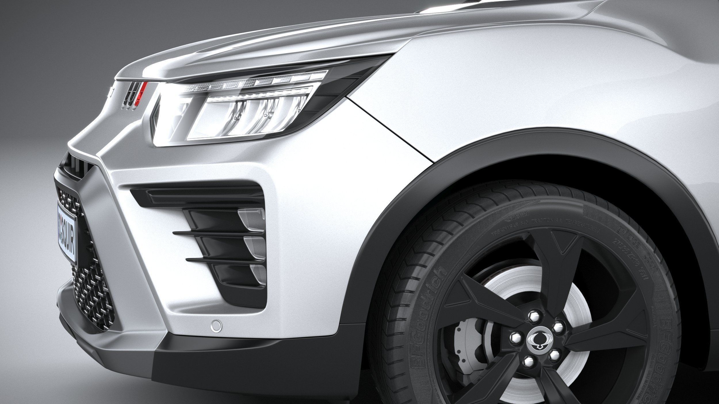 SsangYong Tivoli Grand 2024 3D model_3