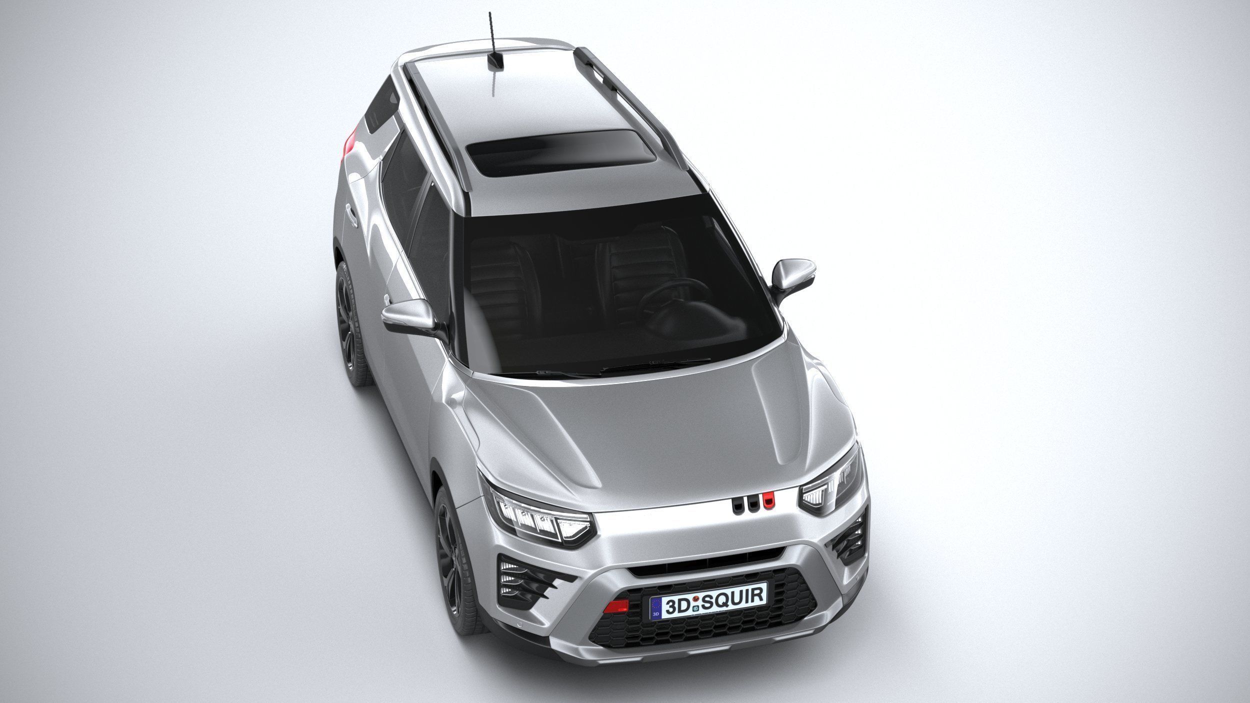 SsangYong Tivoli Grand 2024 3D model_12