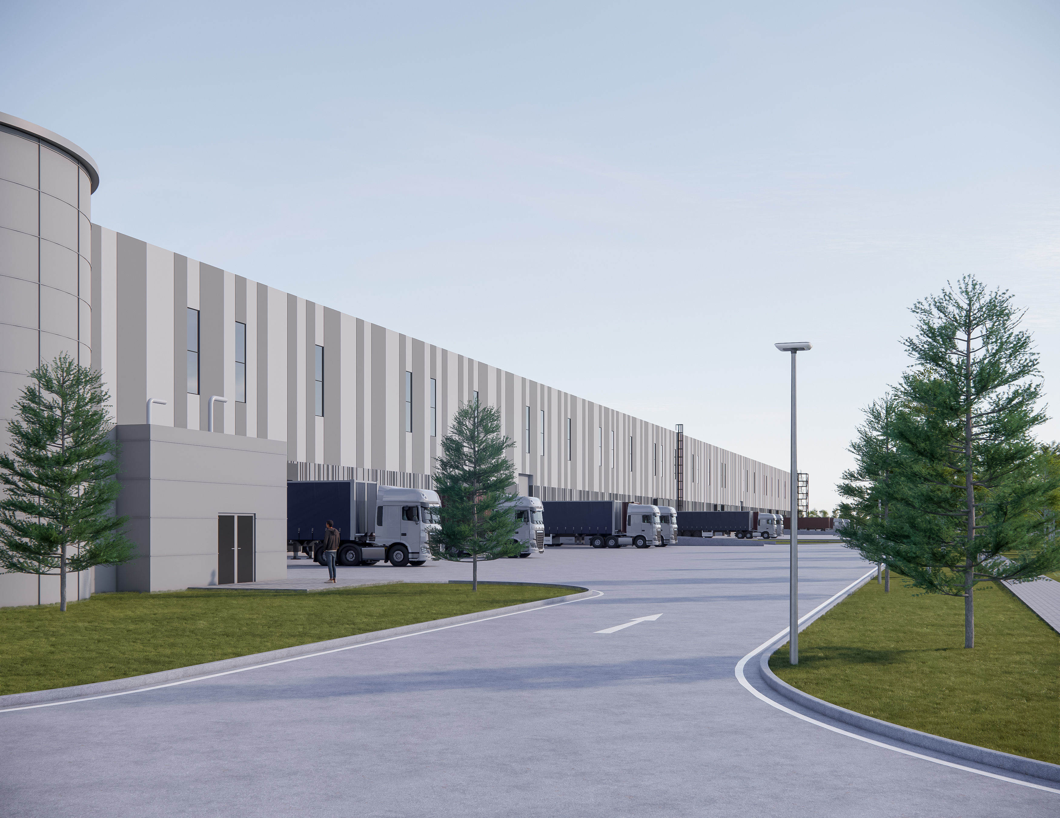 Industrial Hall 2 3D model_1