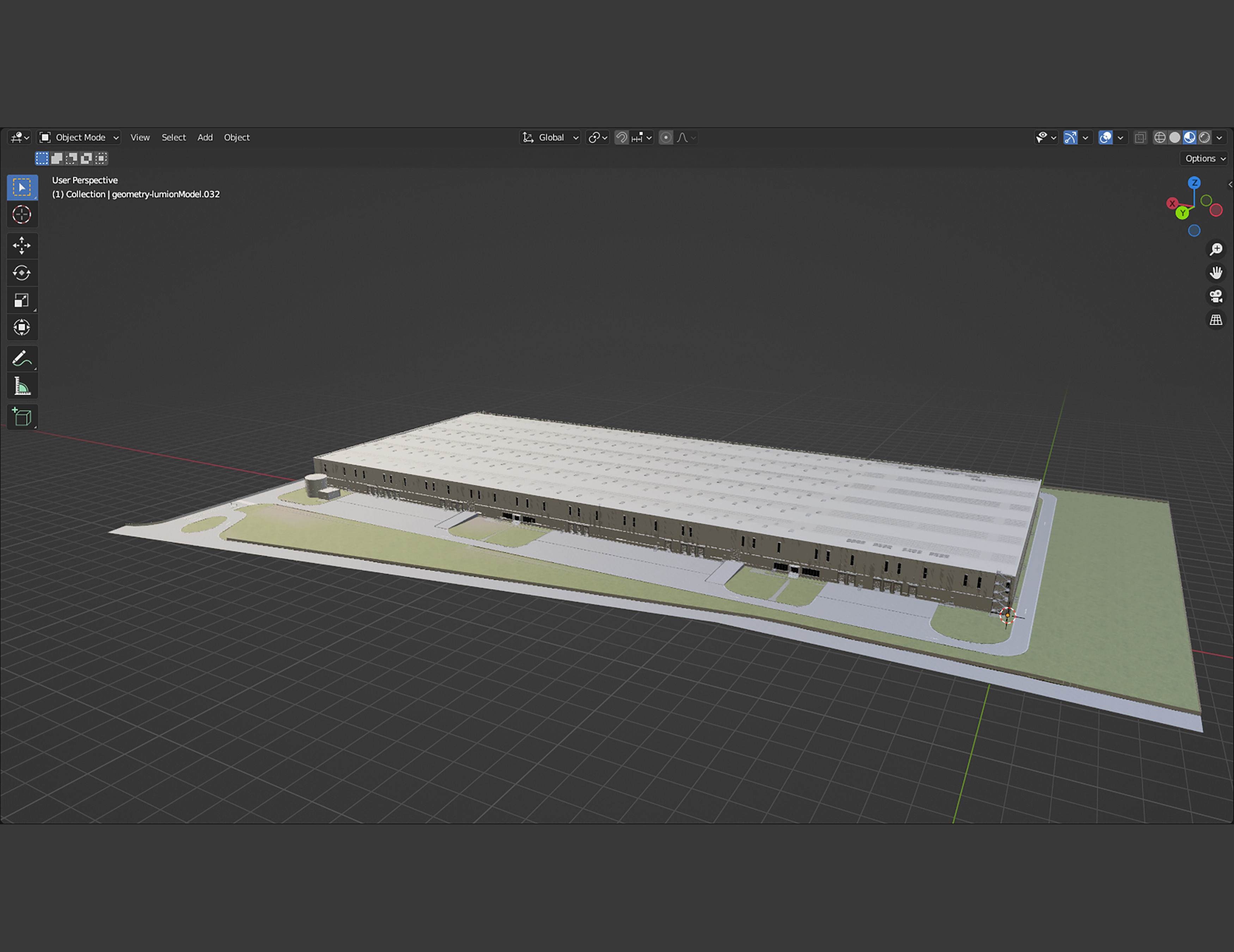 Industrial Hall 2 3D model_13