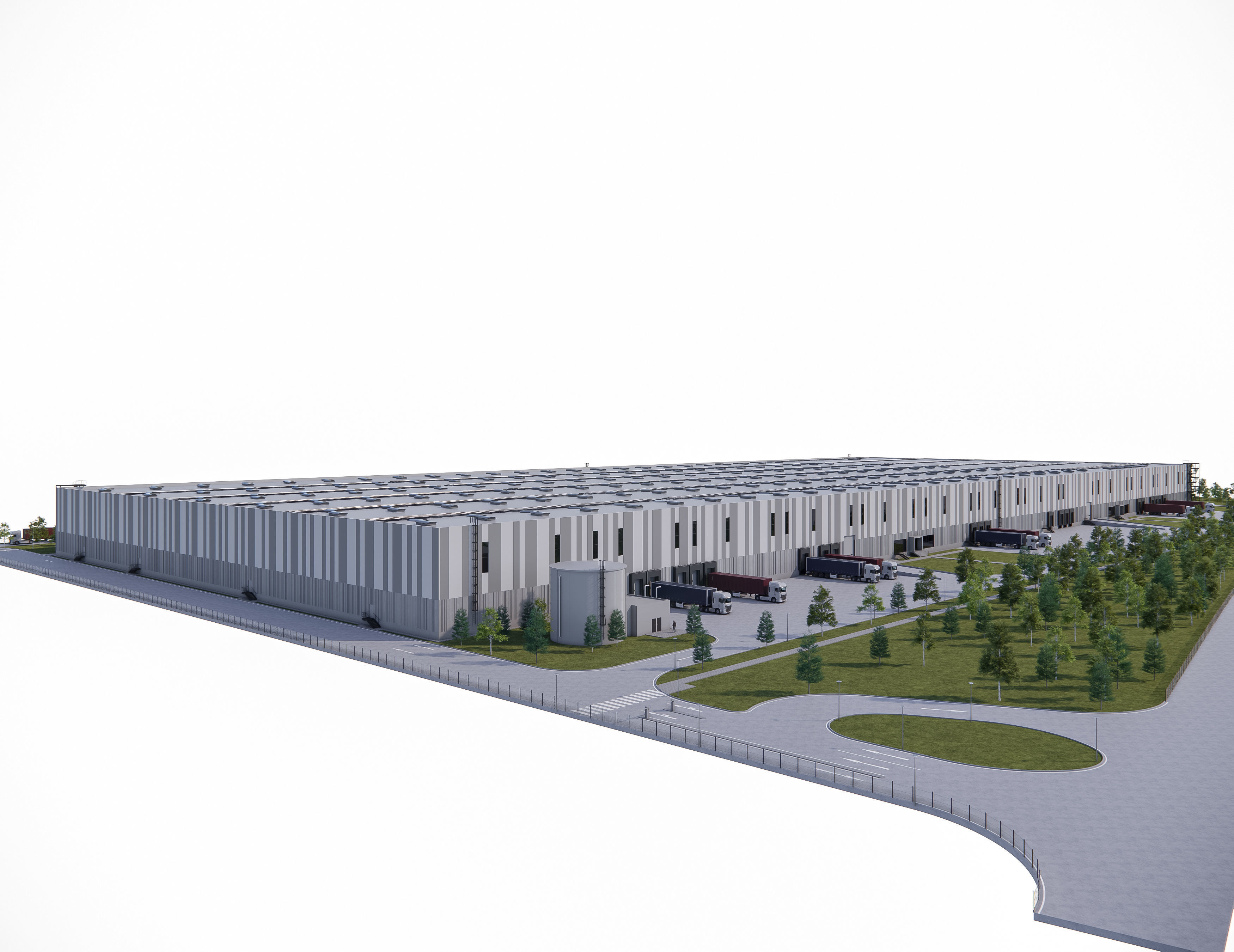 Industrial Hall 2 3D model_4