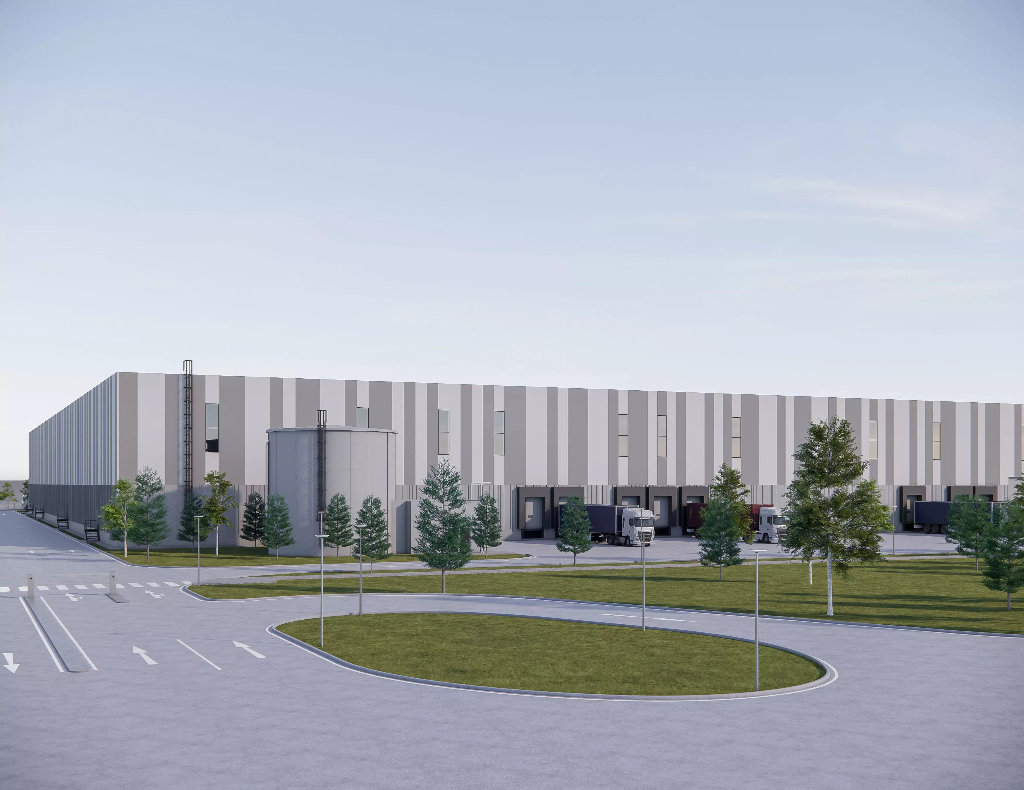 Industrial Hall 2 3D model_0