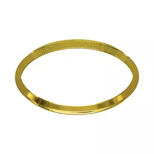 Simple Designed Golden Bangle