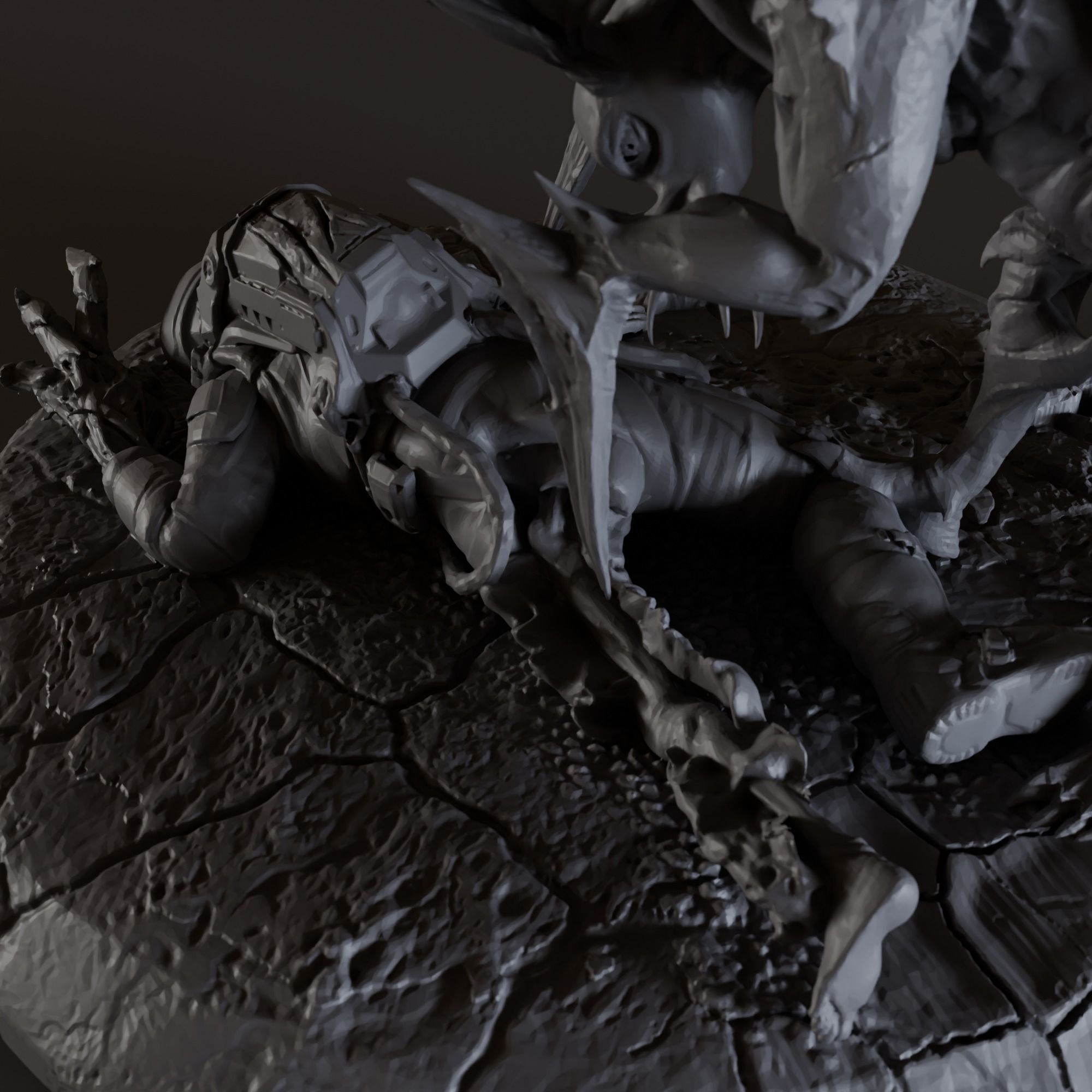 DEATH OF ASTRONAUT 3D print model_3