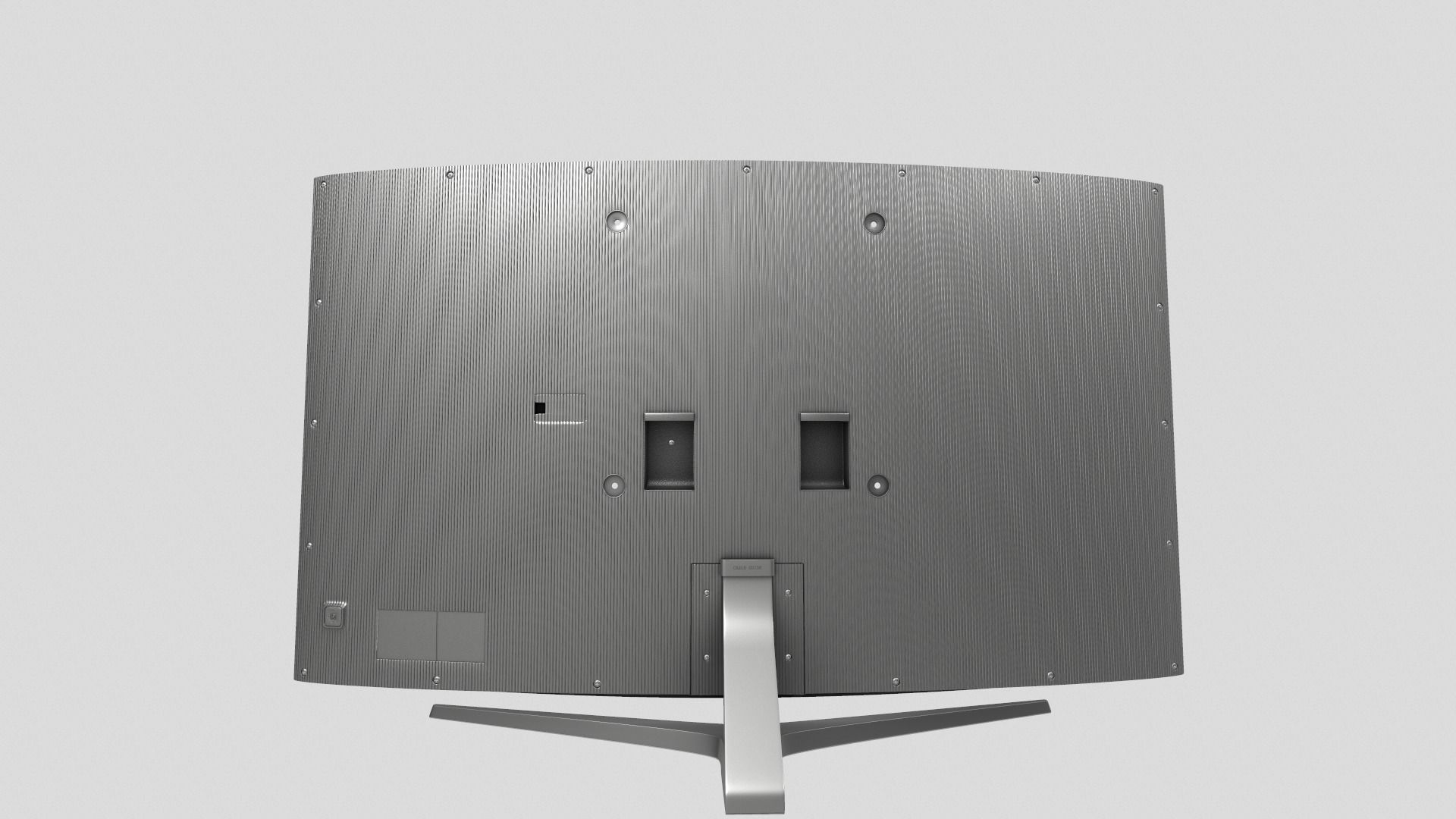 Samsung Curved Led TV 3D model_8