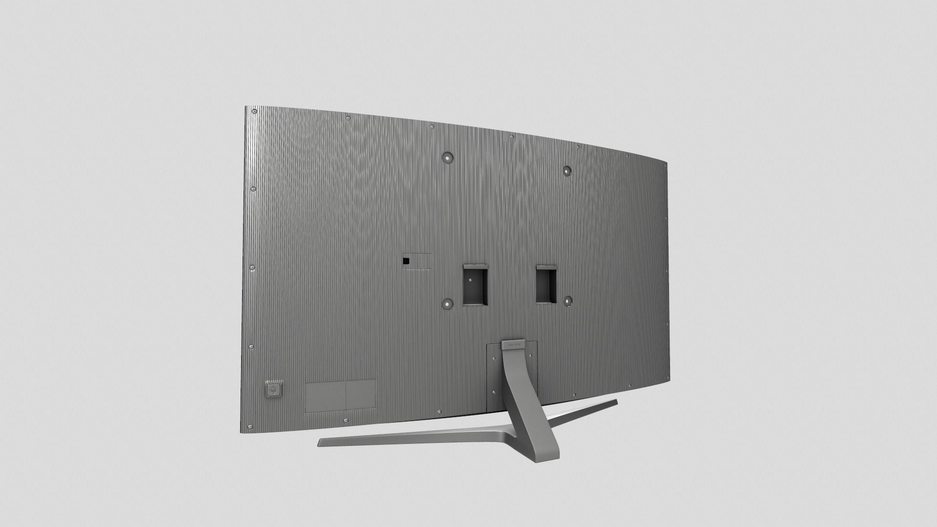 Samsung Curved Led TV 3D model_7