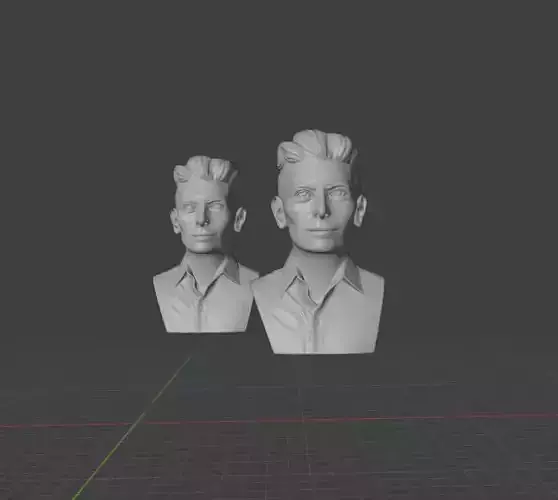 Tilda Swinton 3D print model