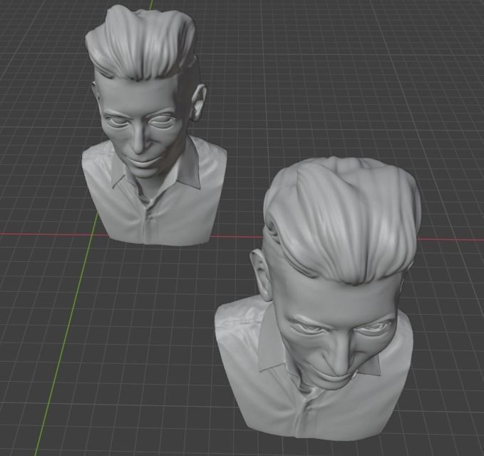Tilda Swinton 3D print model_11
