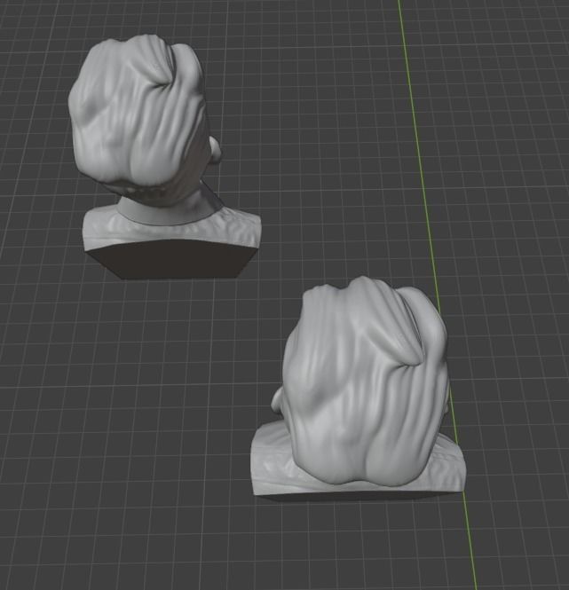 Tilda Swinton 3D print model_9