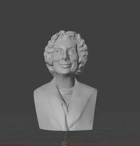 Margaret Atwood 3D print model