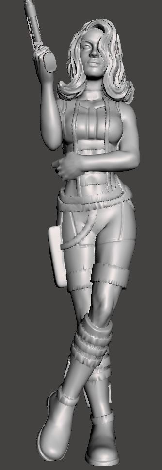 Blue Ravager 3d print ready STL model  3D print model_1