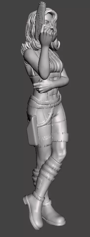 Blue Ravager 3d print ready STL model  3D print model_0