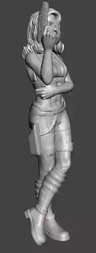 Blue Ravager 3d print ready STL model  3D print model