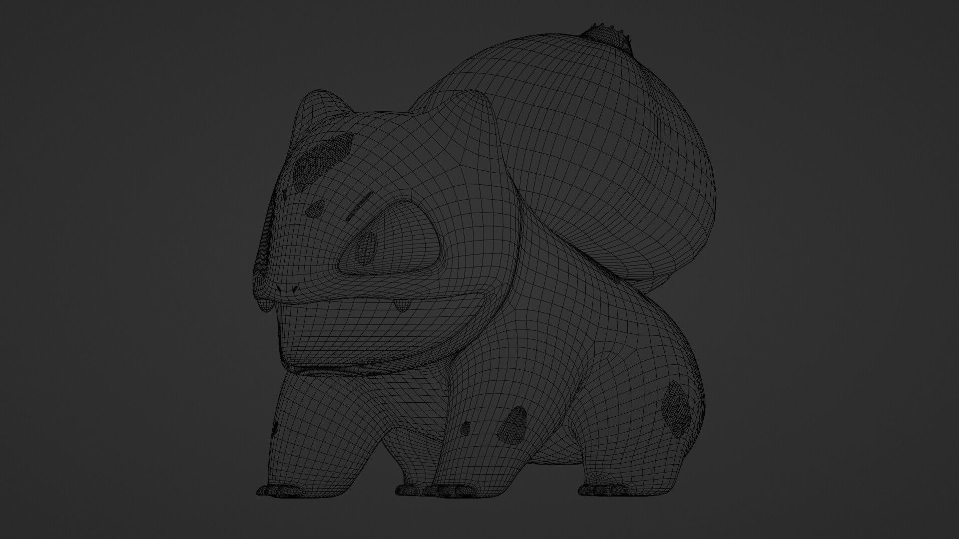 Bulbasaur 3D model_5