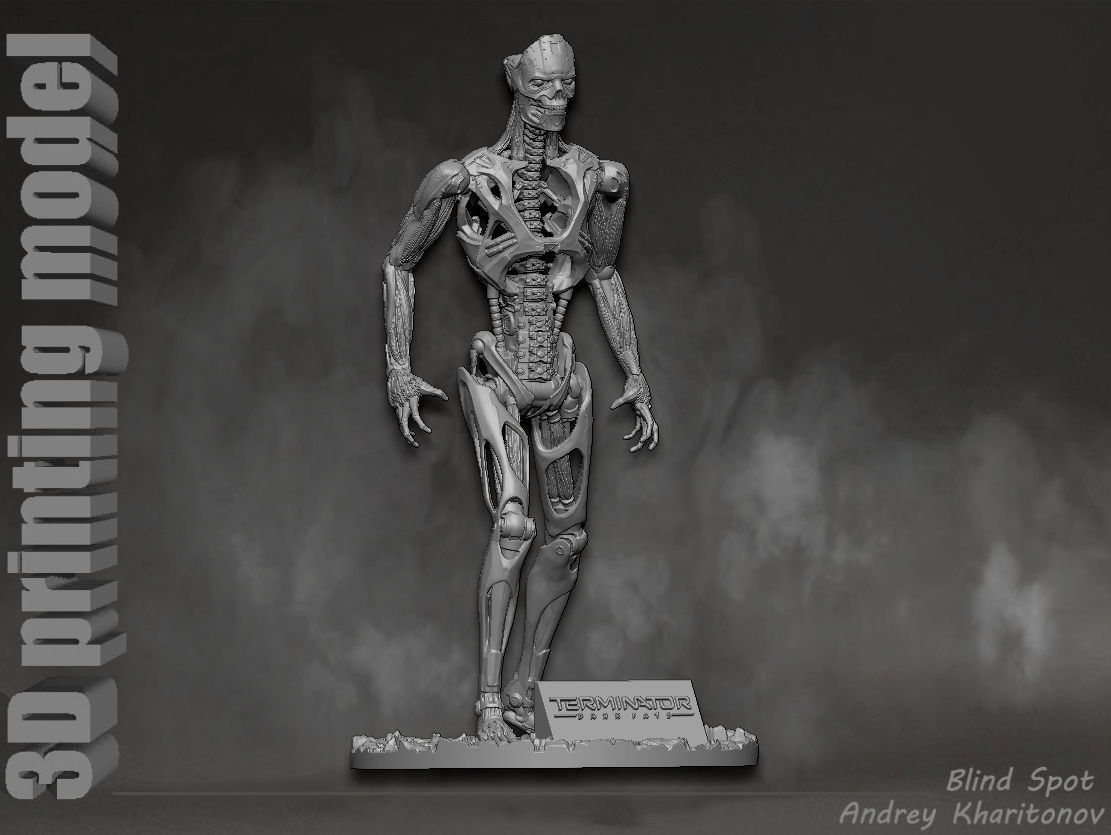 TERMINATOR REV9 3D print model_20
