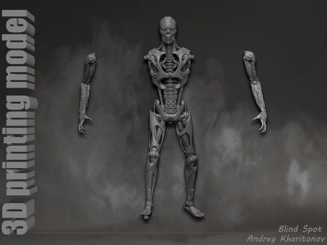 TERMINATOR REV9 3D print model_27
