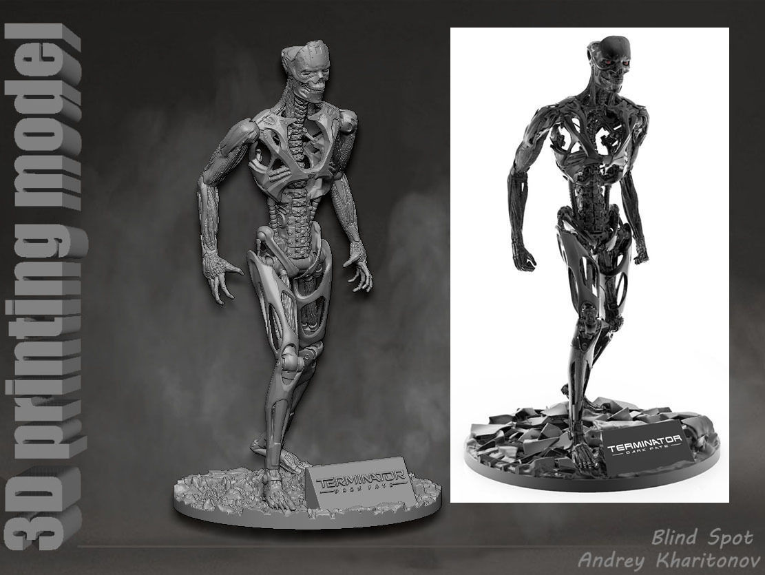 TERMINATOR REV9 3D print model_1