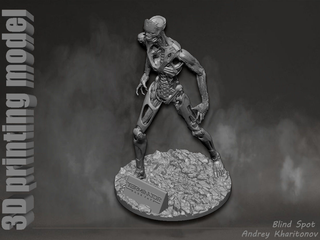 TERMINATOR REV9 3D print model_23