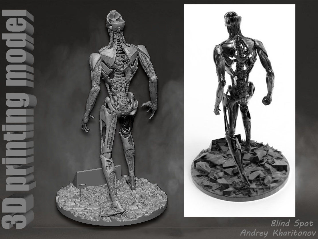 TERMINATOR REV9 3D print model_2